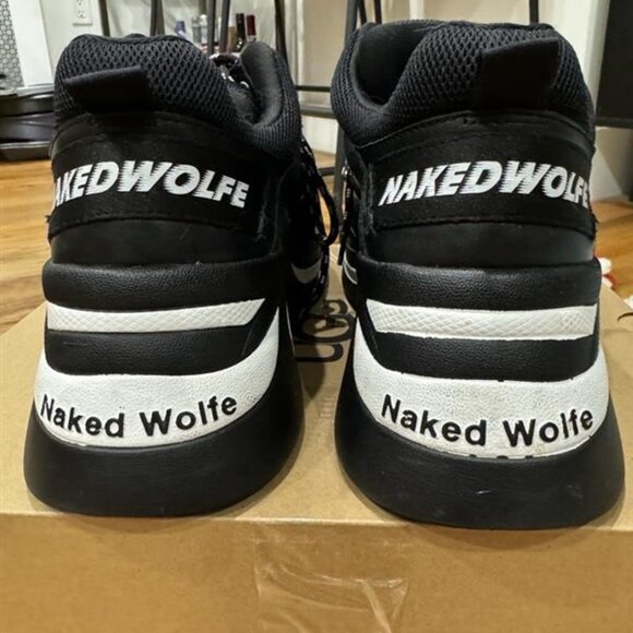 NAKED WOLFE PLATFORM DOUBLE TRACK SNEAKERS - Picture 3 of 6